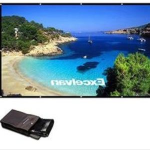 Excelvan 150 Inch 16:9 Projector Screen